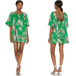 Free People Jodie Printed Tunic in Gardenia Combo